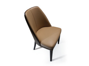 Кожаный мягкий стул