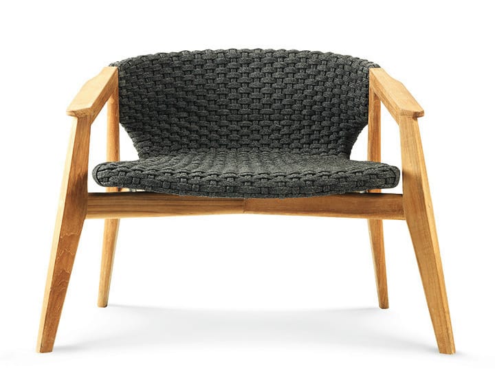 Синтетическая ткань садовое кресло с подлокотниками Ethimo Knit ARCH-00122669