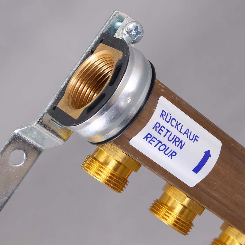 Нерегулируемая коллекторная группа HKV/A WATTS Ind 1"x3/4"ЕК 7 выходов 10004548 - Вид №5