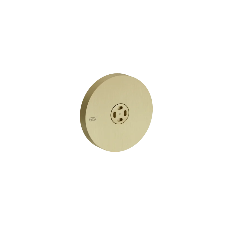 Корпус реактивного двигателя 32977 727 Gessi Ventaglio ЛАТУНЬ МАТОВАЯ PVD 32977727