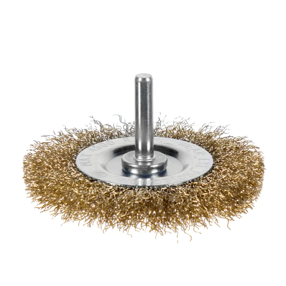 Дисковая щетка Dexter 75 мм для эффективной очистки металла 17410410 STLM-0008122