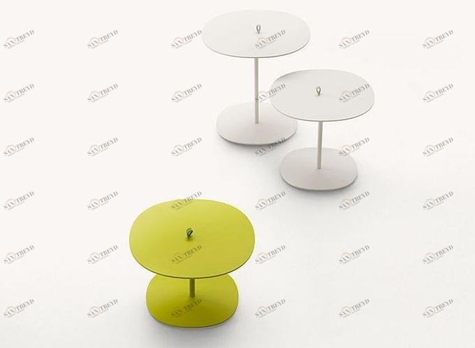 Paola Lenti Круглый алюминиевый садовый столик sun-id-1458057