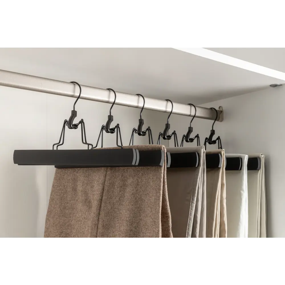 Вешалка-зажим SPACEO 28 см для деликатного хранения одежды 82680670 Вешалка с зажимами STLM-0033930 - Вид №3
