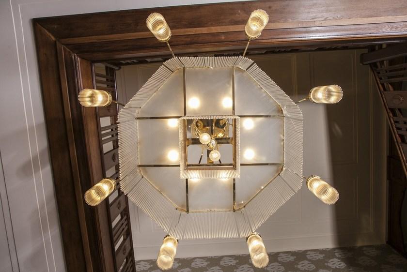 Patinas Lighting Люстра из латуни ручной работы Wiener sun-id-1385828 - Вид №3