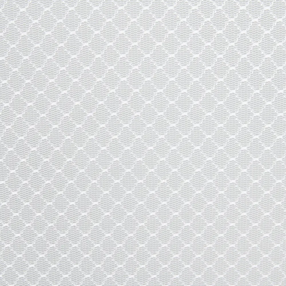 Тюль на ленте «Сетка Zigzag» 250x260 см цвет белый AMORE MIO STLM-2125674 - Вид №3