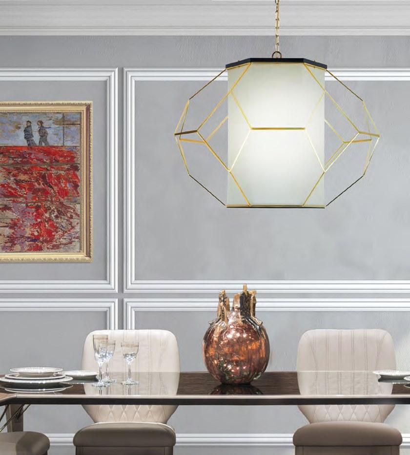 Tonino Lamborghini Casa Подвесной светильник из металла Hexagon sun-id-1428804 - Вид №1
