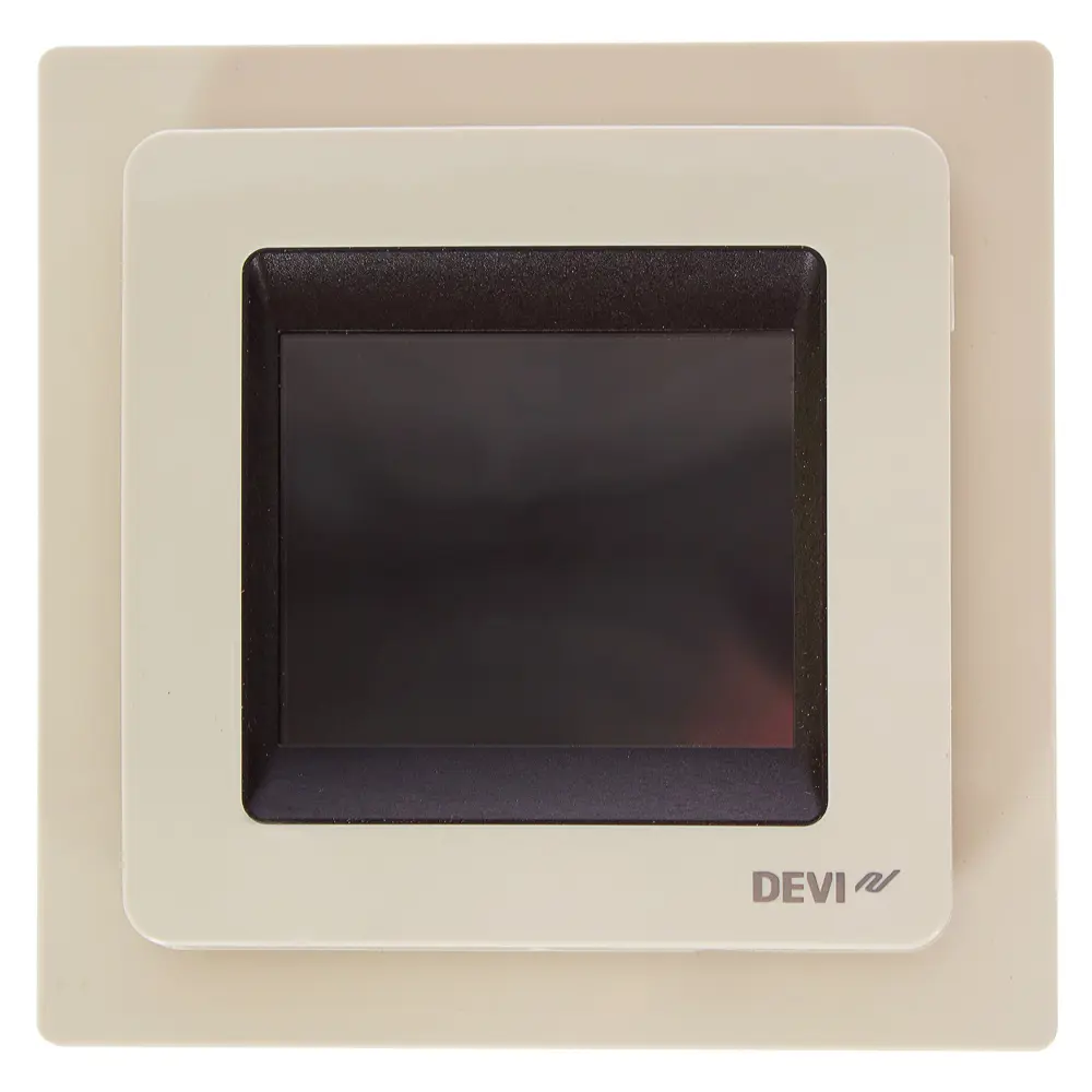 Терморегулятор для теплого пола Devireg Touch цифровой, 3680 Вт, цвет бежевый STLM-2211437