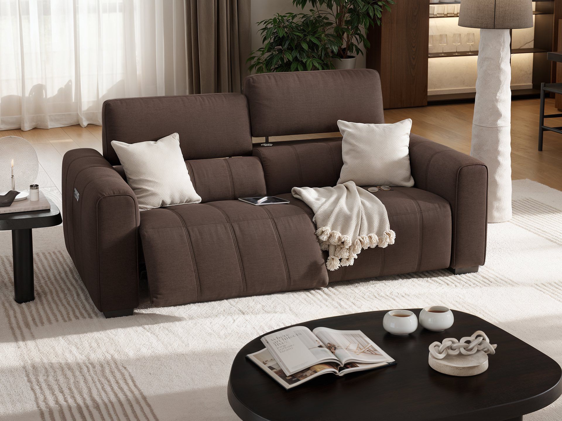 3-местный тканевый диван Sofanella Малибу ARCH-00092710 - Вид №2