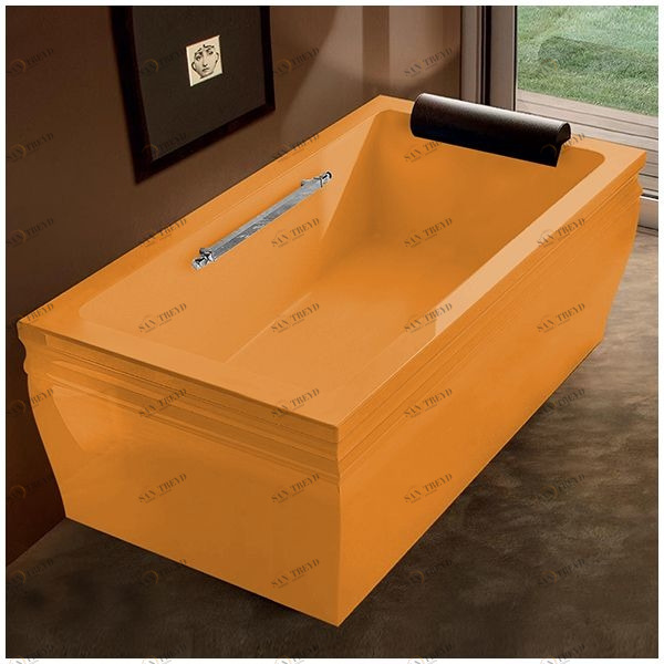 Ванна с рамой оранжевая Gruppo Treesse Blanque 1810 DXVTLV1611O