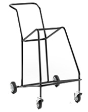 Trolley 536 Тележка из стали, окрашенной в черный цвет, удобна для хранения и перемещения: Et al. Cuba