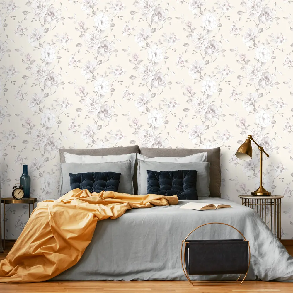 Обои флизелиновые Ateliero Lolita бежевые 1.06 м At58159-02 STLM-2105601 - Вид №2