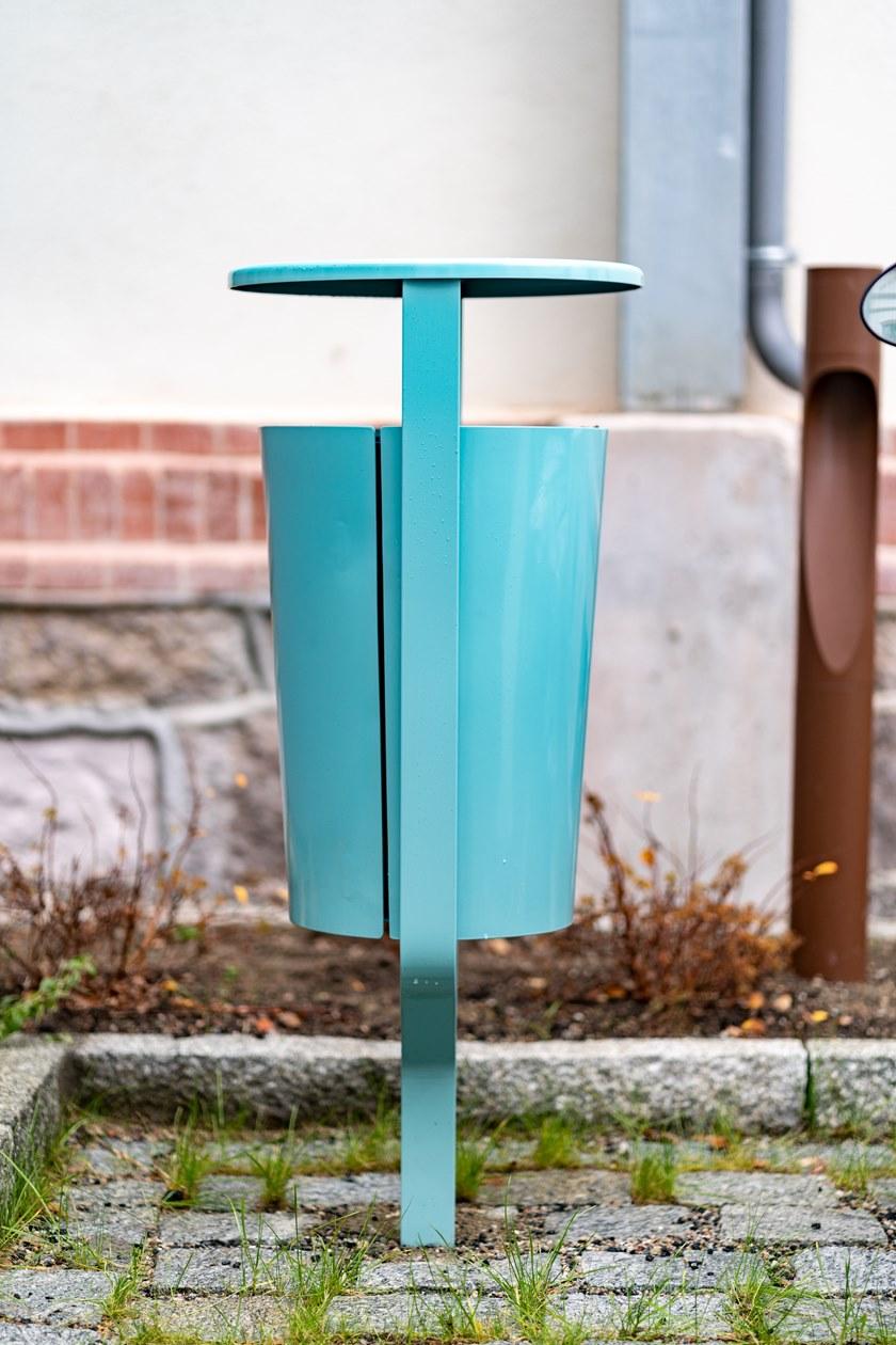 VESTRE Урна для мусора алюминиевая с крышкой Folk sun-id-1508039 - Вид №4