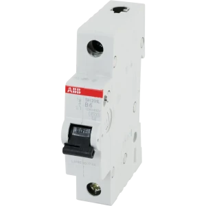 Автоматический выключатель ABB SH201L 1P B6 А 4.5 кА 2CDS241001R0064