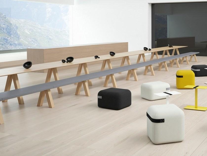 Viccarbe Прямоугольный стол из дуба Trestle sun-id-1436958 - Вид №6