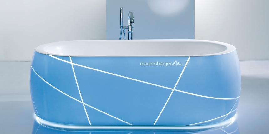 Mauersberger Ванна минеральная с белой подсветкой NEON Light 6218510101 - Вид №1