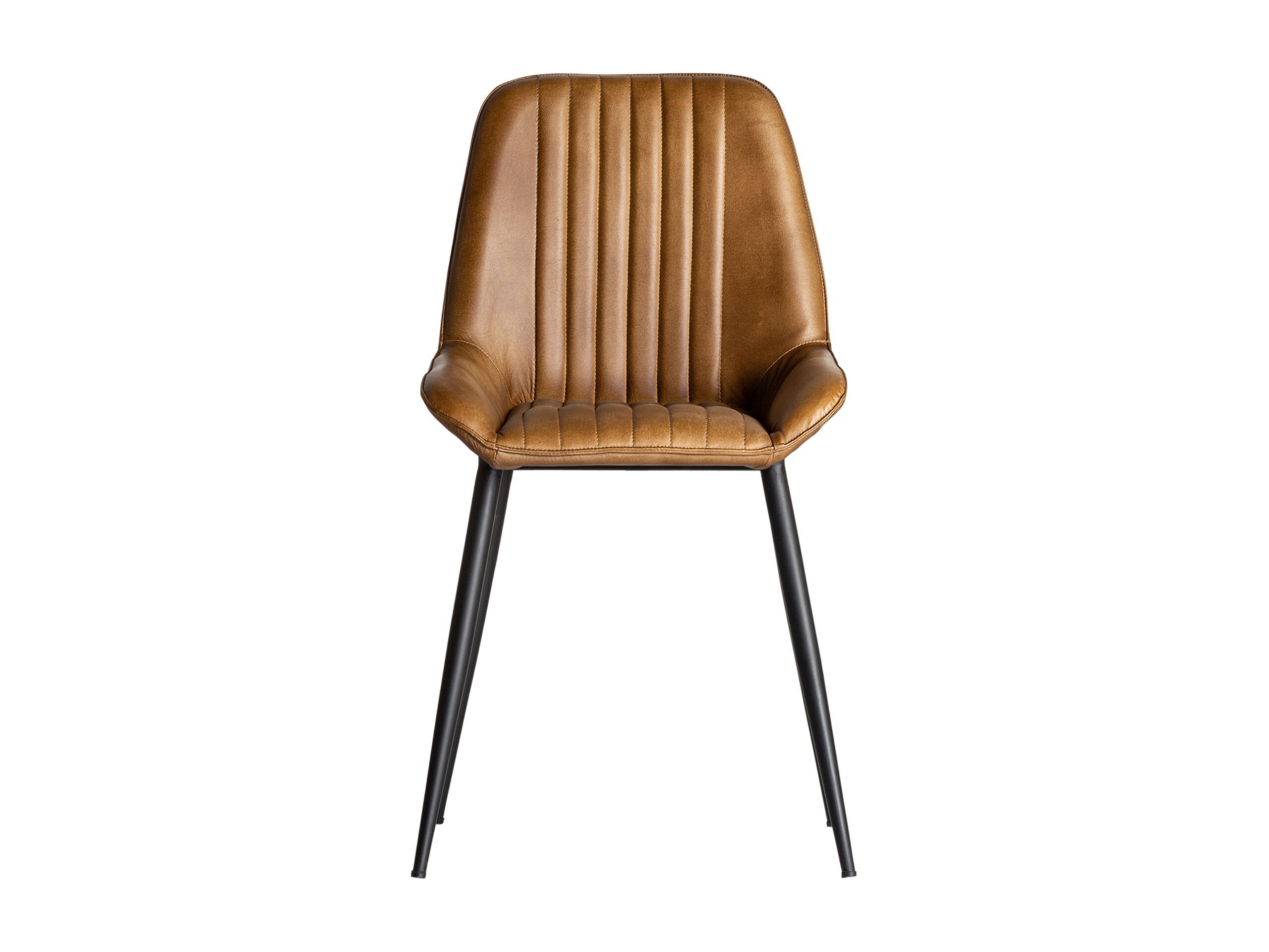 Кожаный мягкий стул Vical Home Мортон ARCH-00146197 - Вид №1