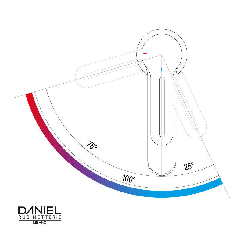 SRE645LT6  DANIEL RUBINETTERIE Wellness - Вид №1