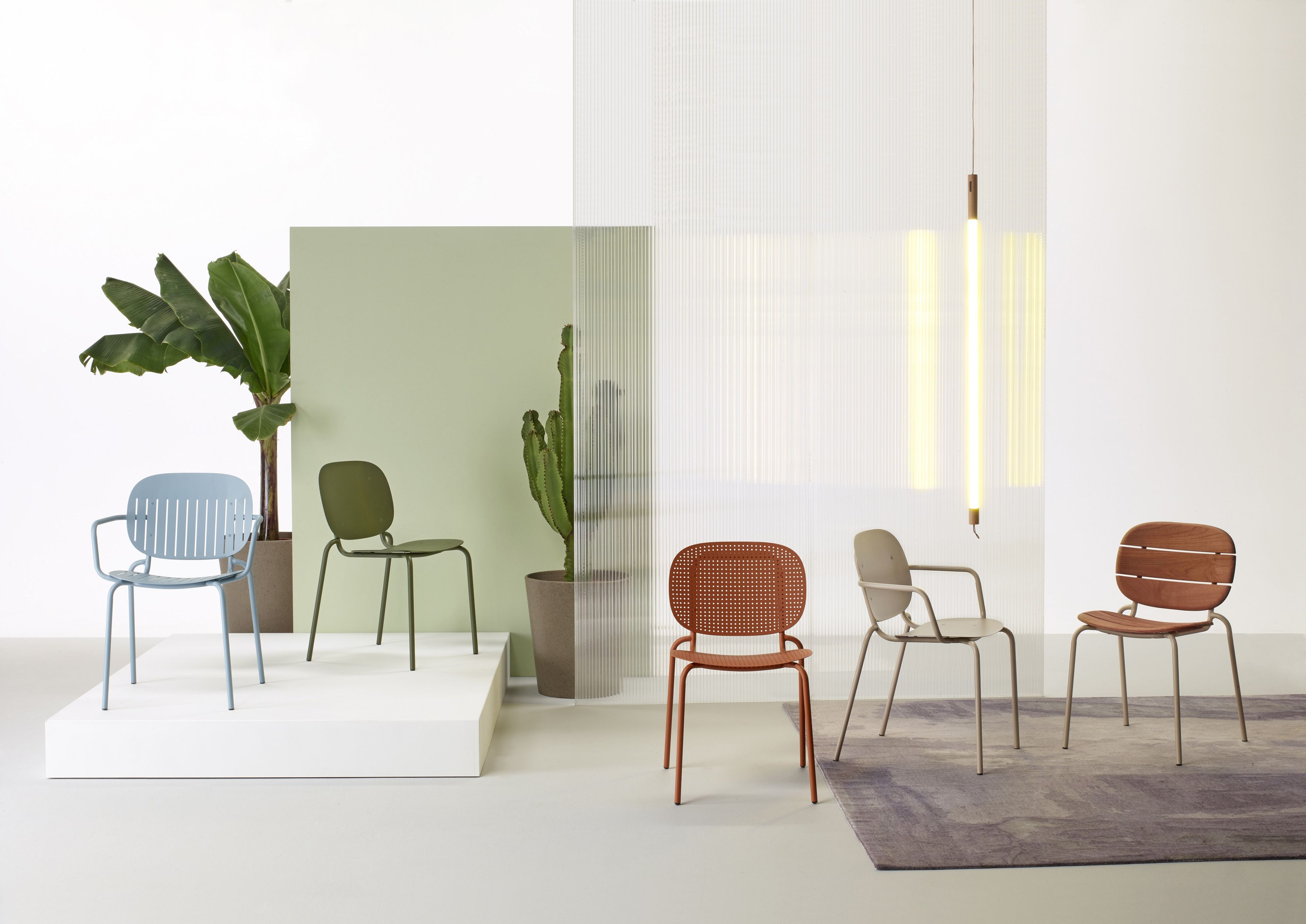 Стальное кресло S-CAB Si-Si ARCH-00128369 - Вид №3