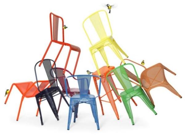 Tolix Штабелируемый металлический стул sun-id-1499656 - Вид №7