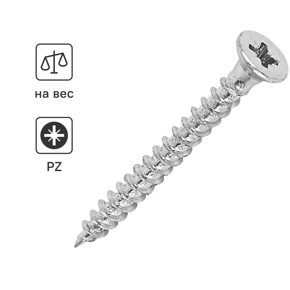 Саморезы универсальные DILWIS 3x30 мм с оцинковкой 89384724 STLM-1567679