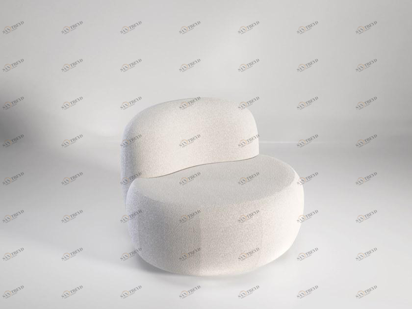 Secolo B-15z Мягкое стул-кресло из ткани 