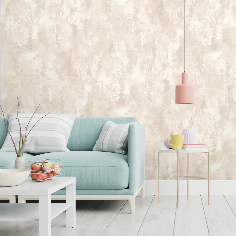 Обои флизелиновые Inspire Albert белые 0.53 м White 0 STLM-2164059 - Вид №3