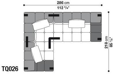 B&B Italia Модульный секционный диван Tufty time sun-id-1414316 - Вид №60