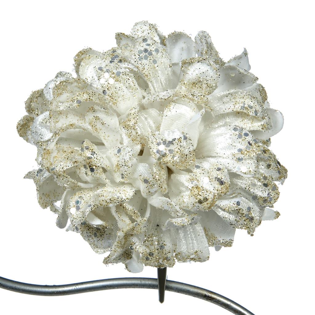 FF 99038 Цветок георгина на клипсе 13 см GOODWILL Santreyd 