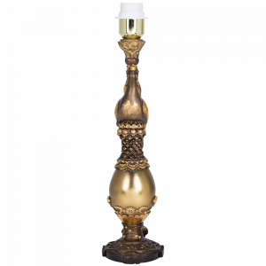 32081,34057 Настольная лампа Павлин Тюссо Капучино BOGACHO