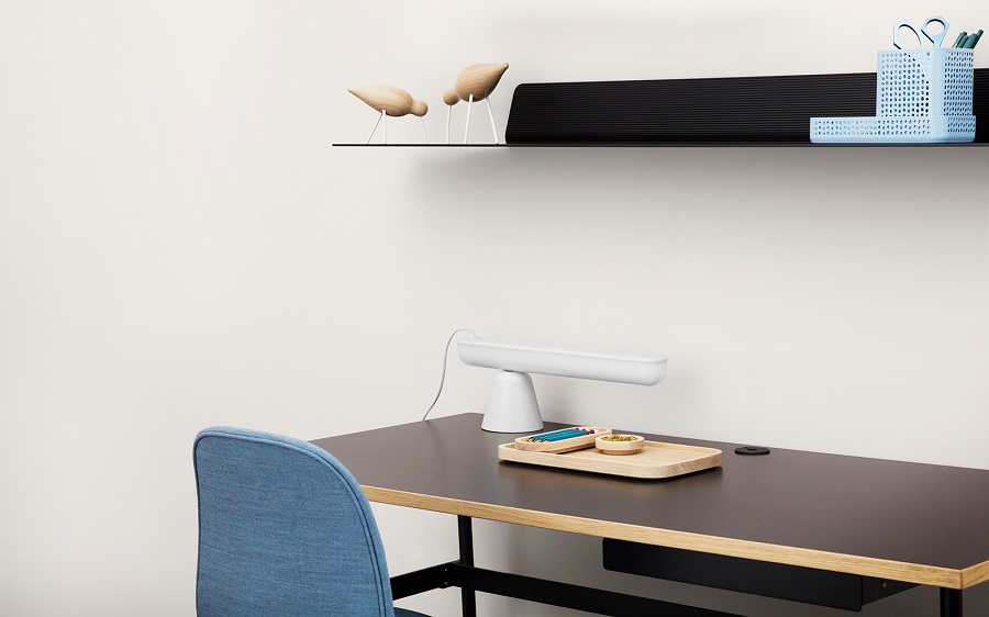 Настольная лампа Acrobat 16.5х44.4х6 см, серая Normann Copenhagen 502122 - Вид №8