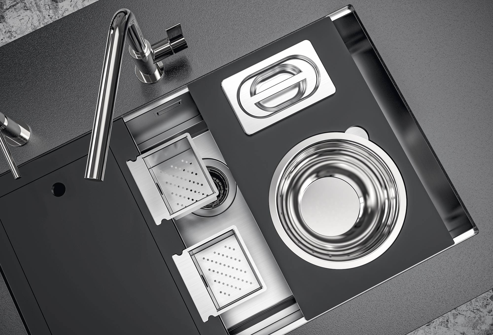 Раковина из нержавеющей стали Foster Quadra Evo ARCH-00032836 - Вид №1