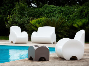 Lounge садовый набор из полиэтилена