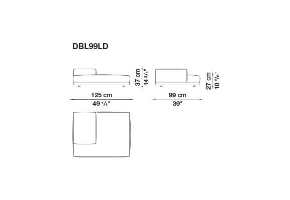 Кожаный диван B&B Italia док ARCH-00106863 - Вид №122