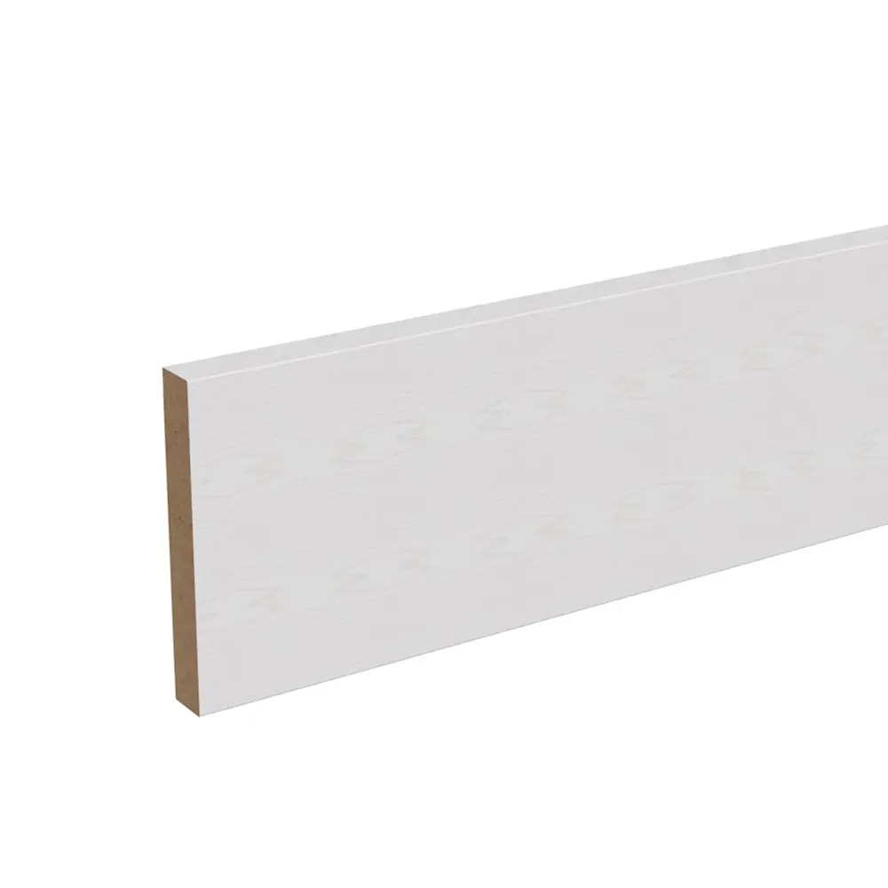 Добор 2070x150х8 мм ПВХ ламинация цвет ясень белый КРОНОПРОФИЛЬ STLM-2030354