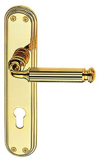 Pasini Ручка из латуни на пластине с накладкой Meteor 3230 Météor - Вид №1