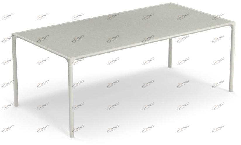 emu Прямоугольный садовый стол из керамогранита Terramare 725