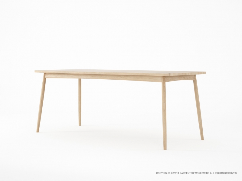 552_1118 Стол обеденный прямоугольный 200х90 Karpenter Twist - Вид №1