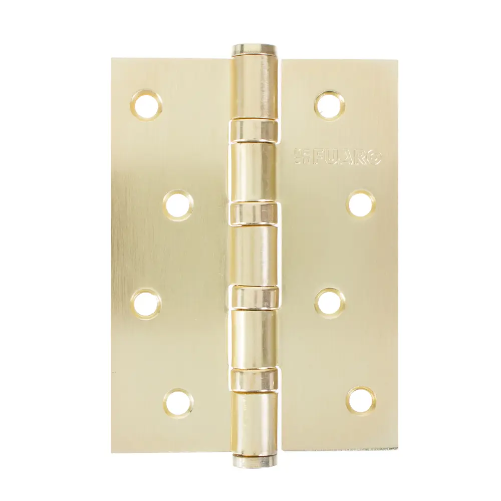 13965178 Петля универсальная Fuaro 4BB 100x75x2.5 мм сталь цвет матовое золото STLM-0004063 