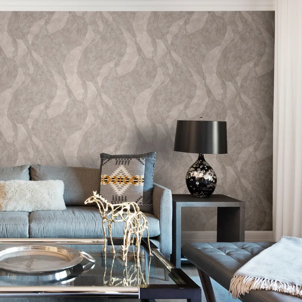 Обои флизелиновые Erismann Lina бежевые 1.06 м ЭР6047806 STLM-2006501 - Вид №2