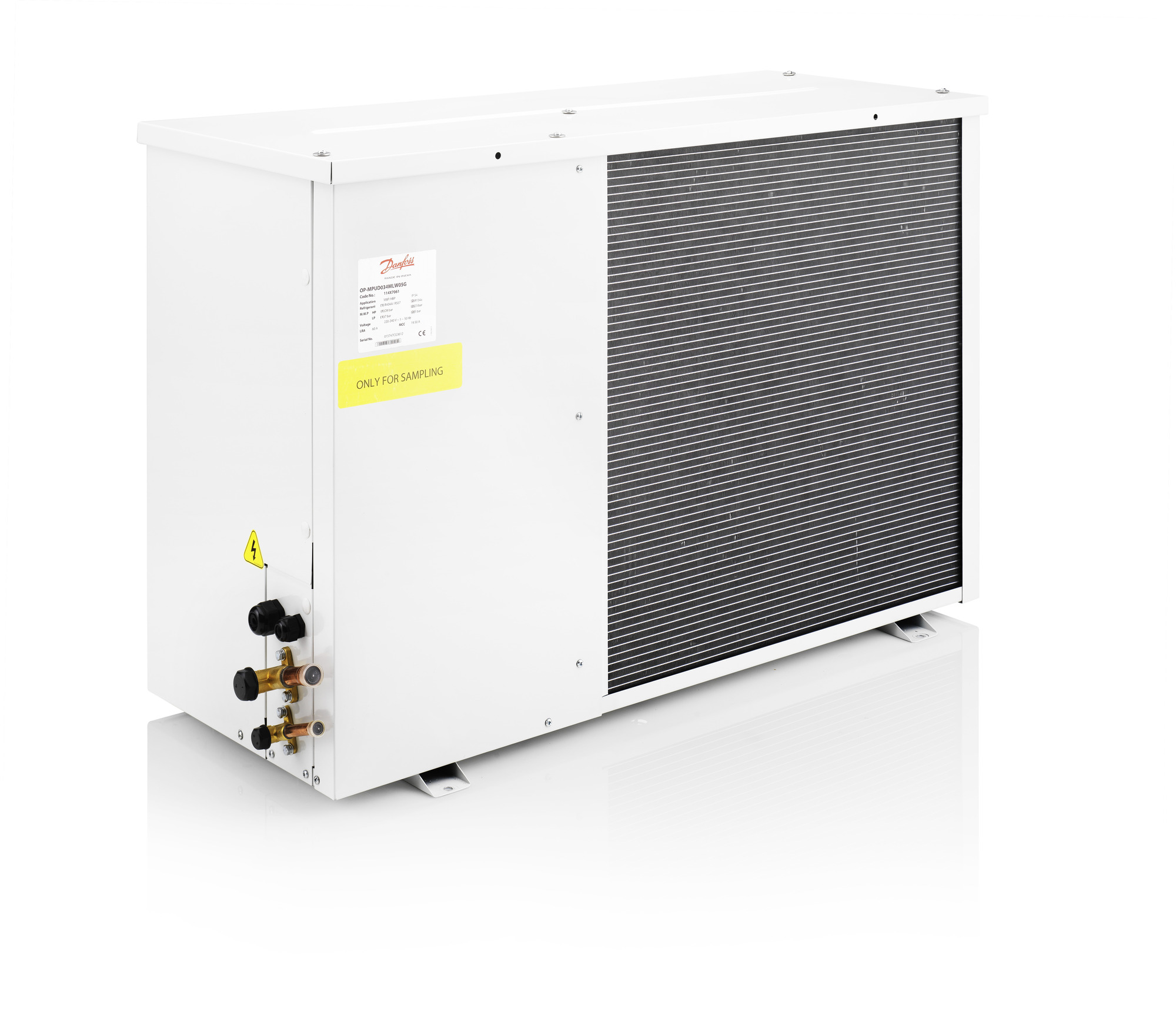 Danfoss OP-MSXM — компрессорно-конденсаторные агрегаты OP-MSXM080MLW05G Агрегат компр.-конд. 114X7069  - Вид №3