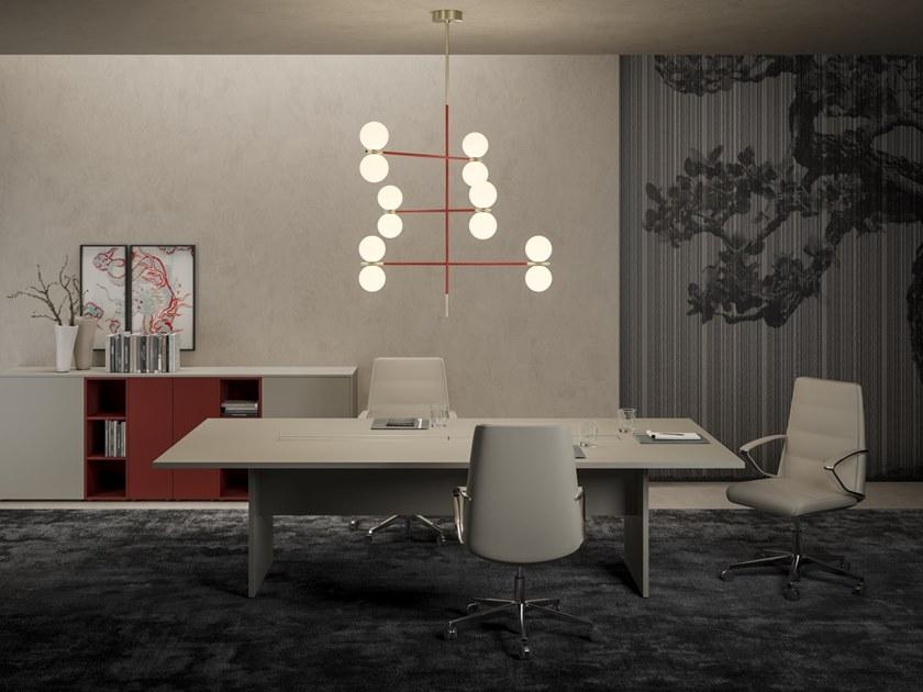 PROF Стол для переговоров из fenix-ntm® с системой управления кабелями Entry sun-id-1372938 - Вид №6