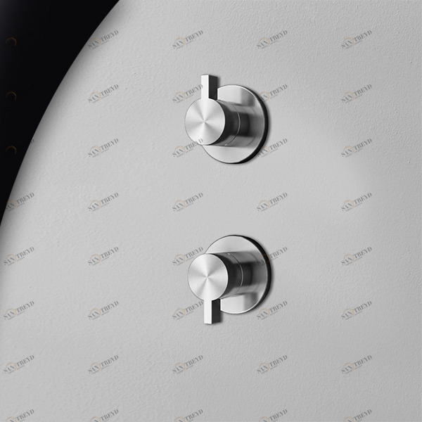 Смеситель для душа сталь матовая TOOX Radomonte TXQ9S