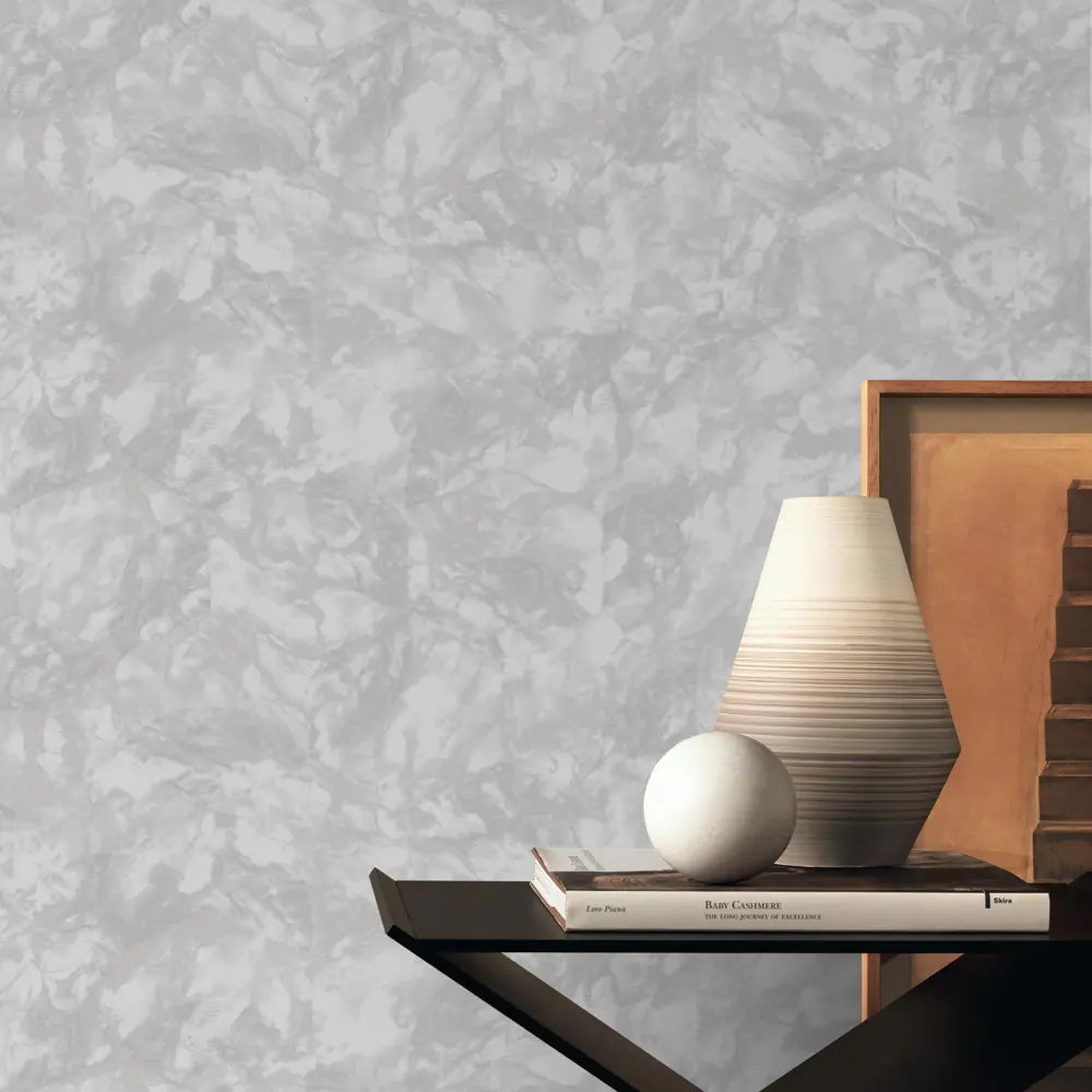 Обои флизелиновые Erismann Andrea светло-серые 1.06 м ЭР60637-06 STLM-2009077 - Вид №3