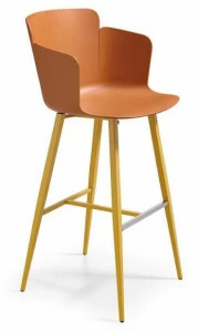 Midj Пластиковый барный стул с подлокотниками Calla