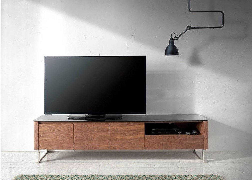 Тумба под телевизор длинная орех Atelier от Angel Cerda ANGEL CERDA  148679 Коричневый  - Вид №1