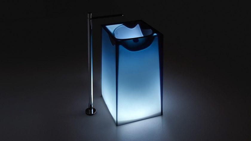 Antonio Lupi Design Lavabo отдельно стоящая из cristalmood® Antoniolupi sun-id-1395997 - Вид №4