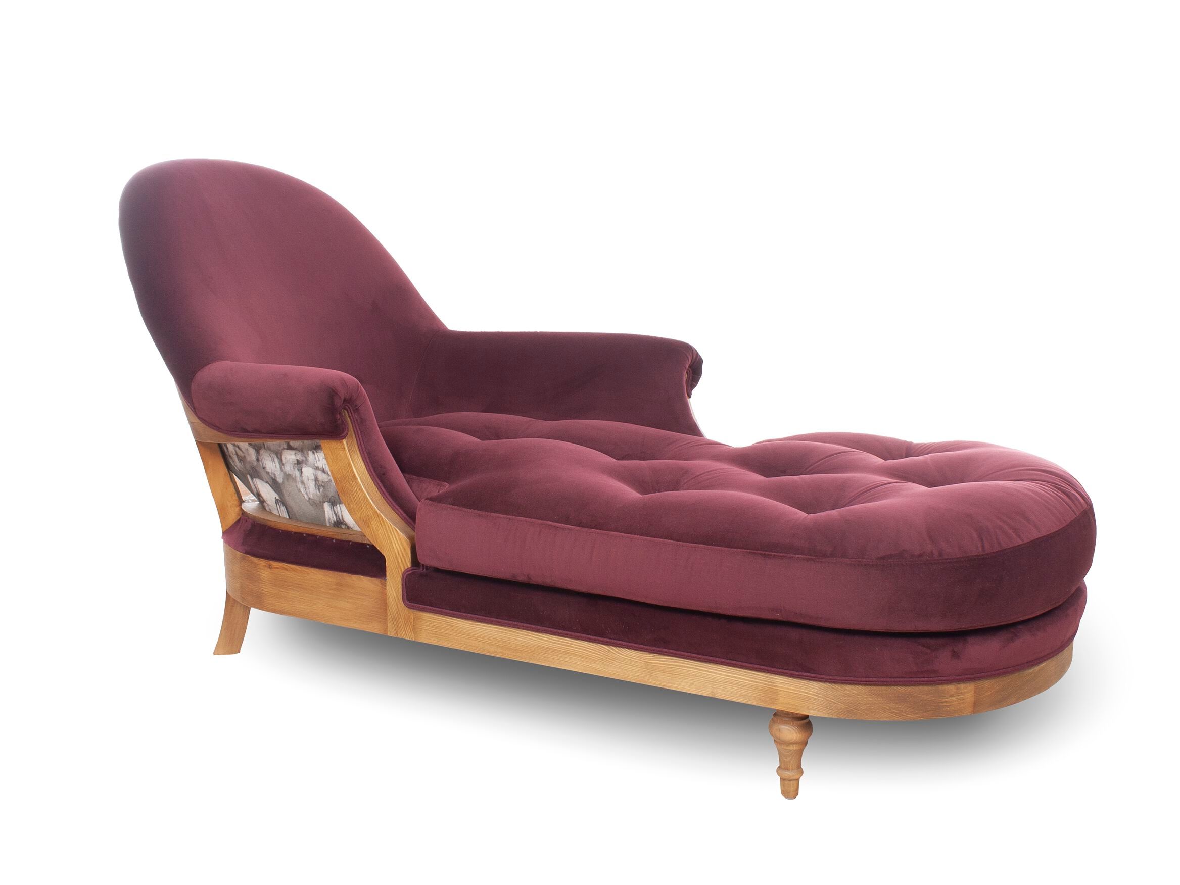 Dormeuse capitonné в бархате CREARTE COLLECTIONS VICTORIA ESSENCE LÉVY CAFÉ ARCH-00127926