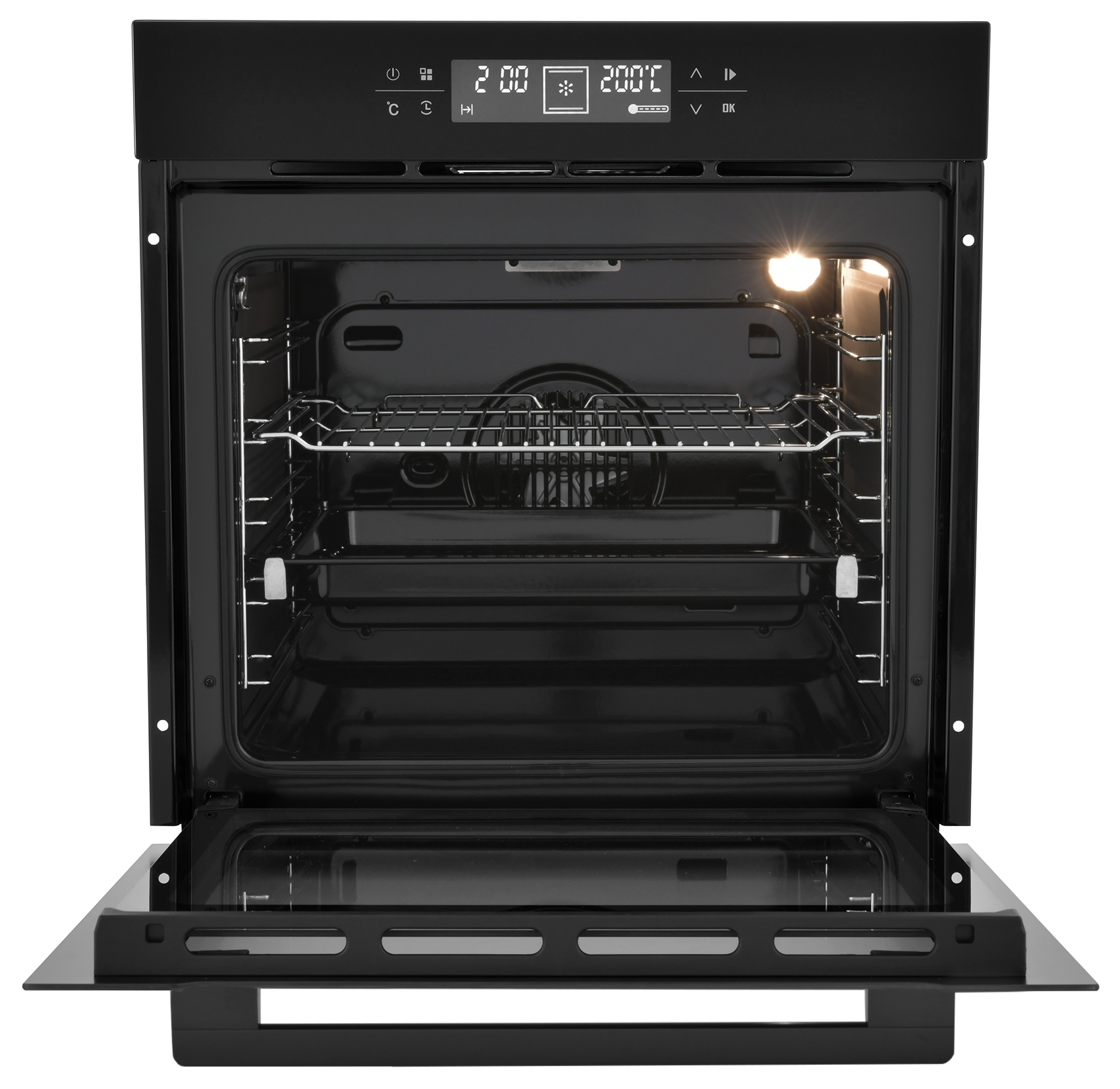 5361899 Электрический духовой шкаф ZUGEL ZOE601B черный STDN-0146168 - Вид №1