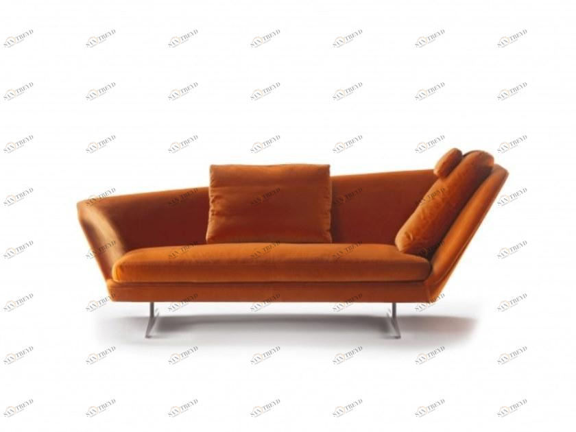 Flexform Мягкая кушетка из ткани Zeus sun-id-1380499