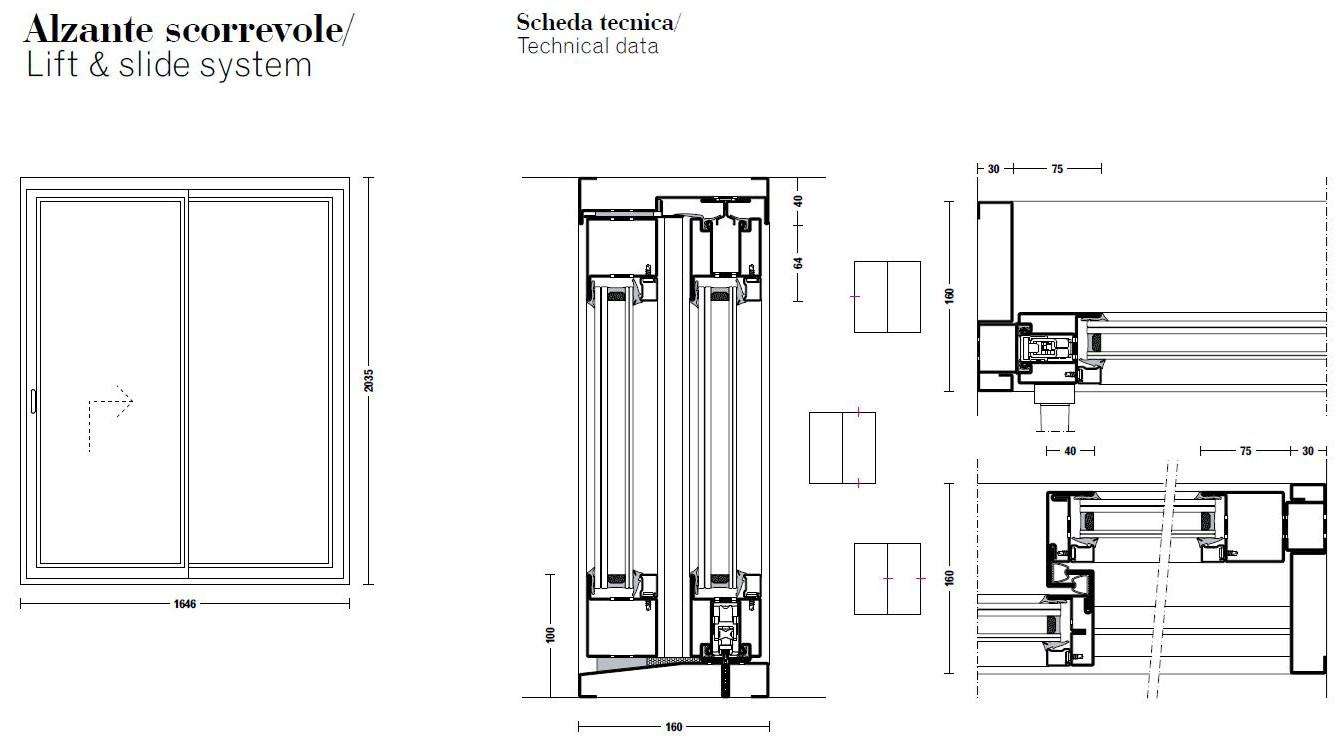 PALLADIO Подъемно-раздвижное стальное окно с двойным остеклением sun-id-1494771 - Вид №16